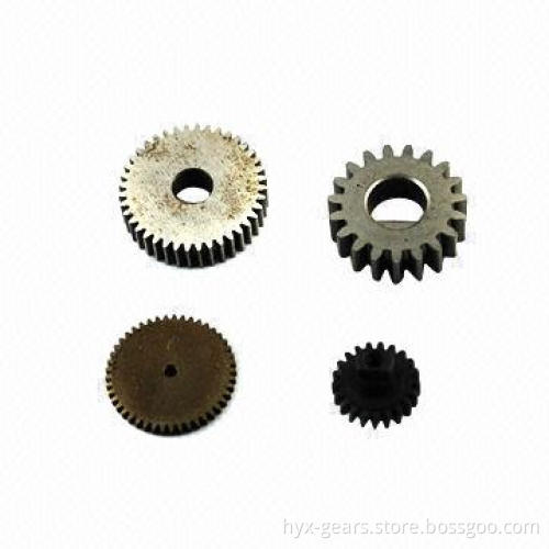 Precision Gears, Small Iron Straight Gear for Digital Lock, Customized Designs Accepted